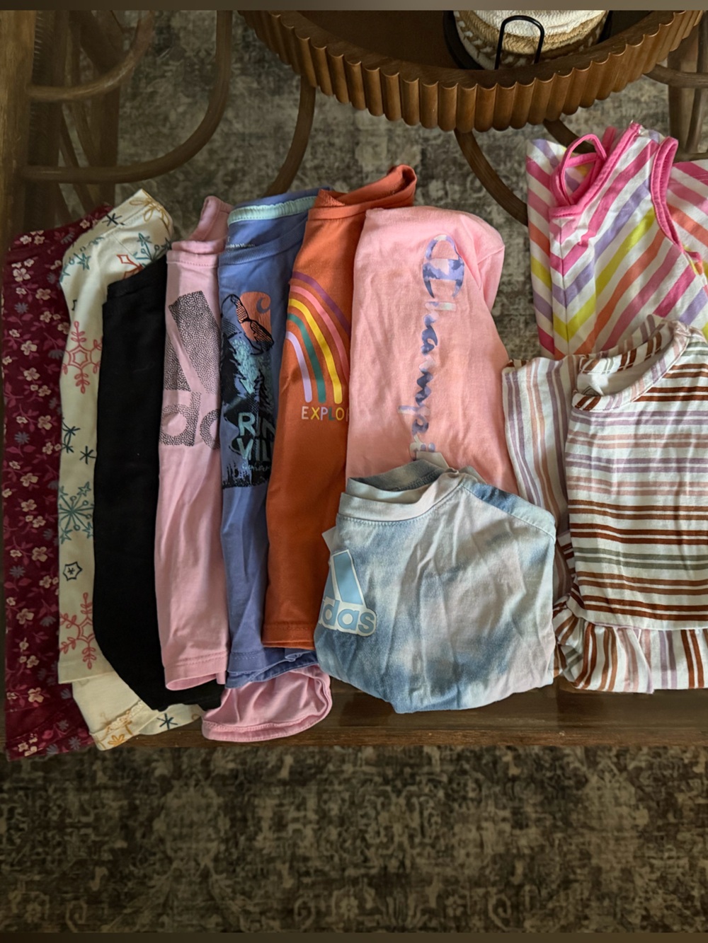 Mixed Girls' Tops Bundle - 10 pieces